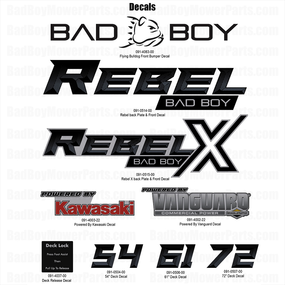 2025 Rebel & Rebel X - Decals - 1